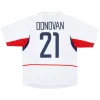Donovan #21 Retro USA Home Jersey World Cup 2002