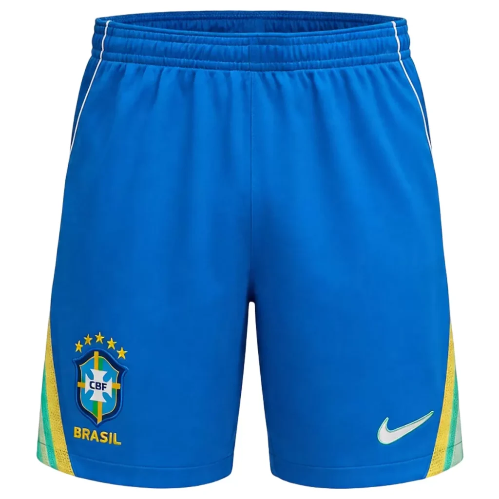 Brazil Home Soccer Short World Cup 2026