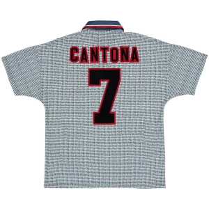 CANTONA #7 Retro Manchester United Away Jersey 1995 96