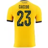 Caicedo #23 Ecuador Home Jersey World Cup 2026