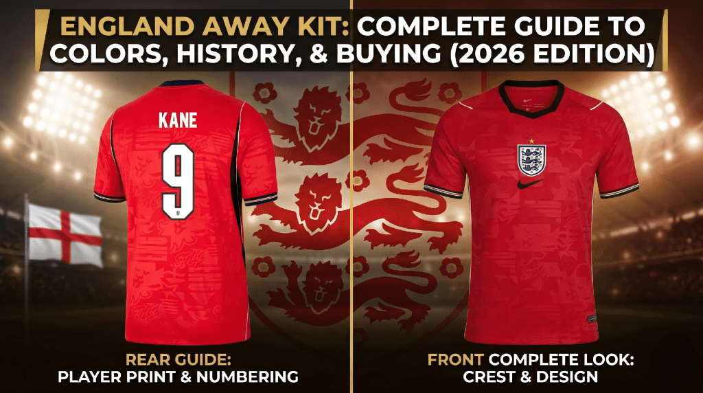England Away Kit