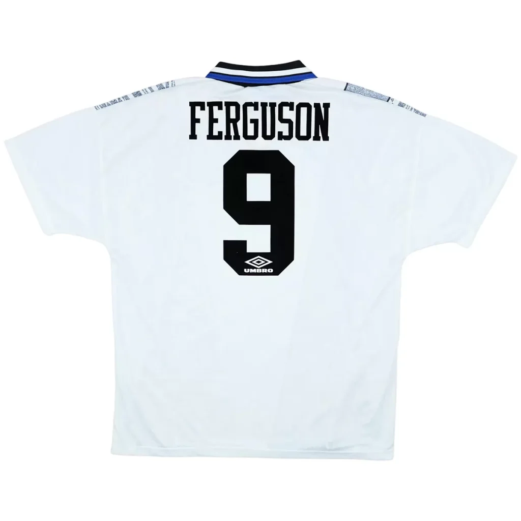 Ferguson #9 Retro Everton Away Jersey 1994 95