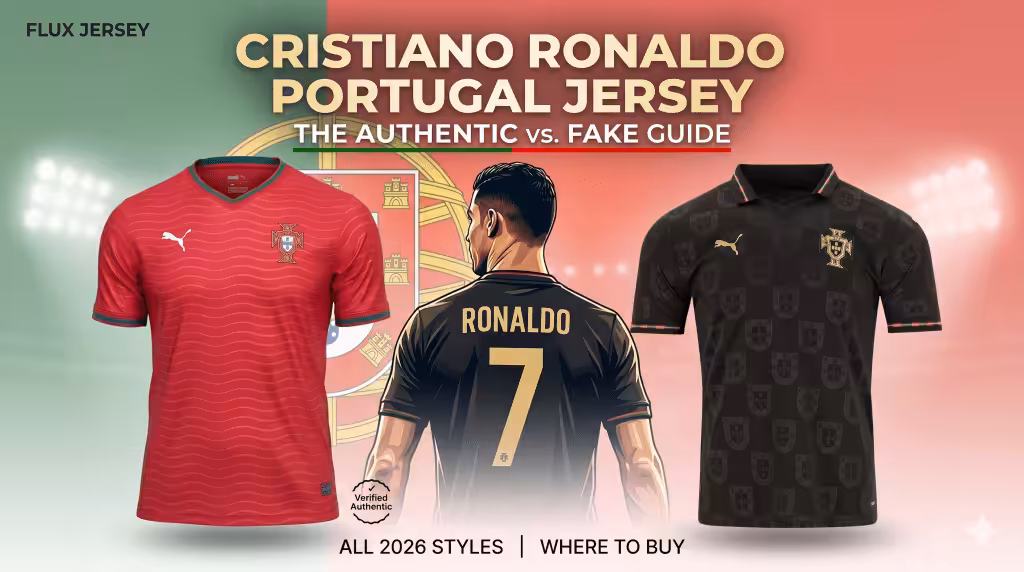 Cristiano Ronaldo Portugal Jersey: Authentic vs Fake Guide, All 2026 Styles & Where to Buy