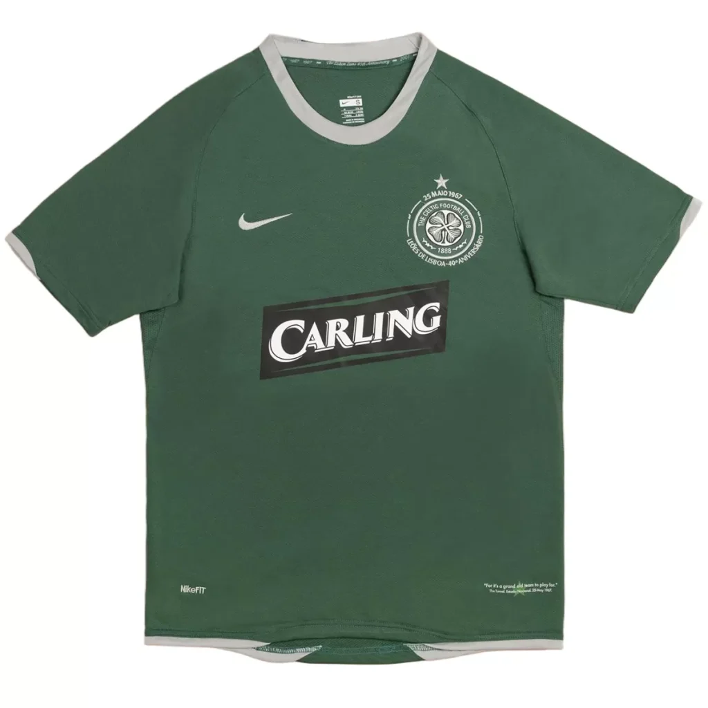Retro Celtic Away Jersey 2007 08