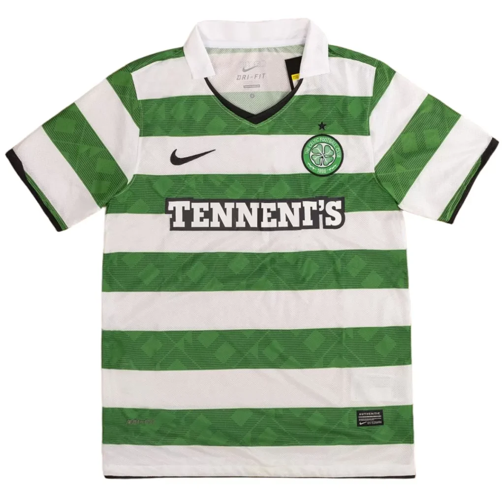 Retro Celtic Home Jersey 2010 12