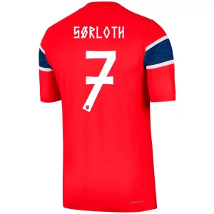SØRLOTH #7 Norway Home Match Jersey World Cup 2026
