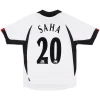 Saha #20 Retro-Heimtrikot von Fulham 2002 03