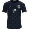 Weah #21 USMNT Away Jersey 2026