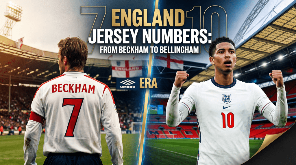 england football team jersey