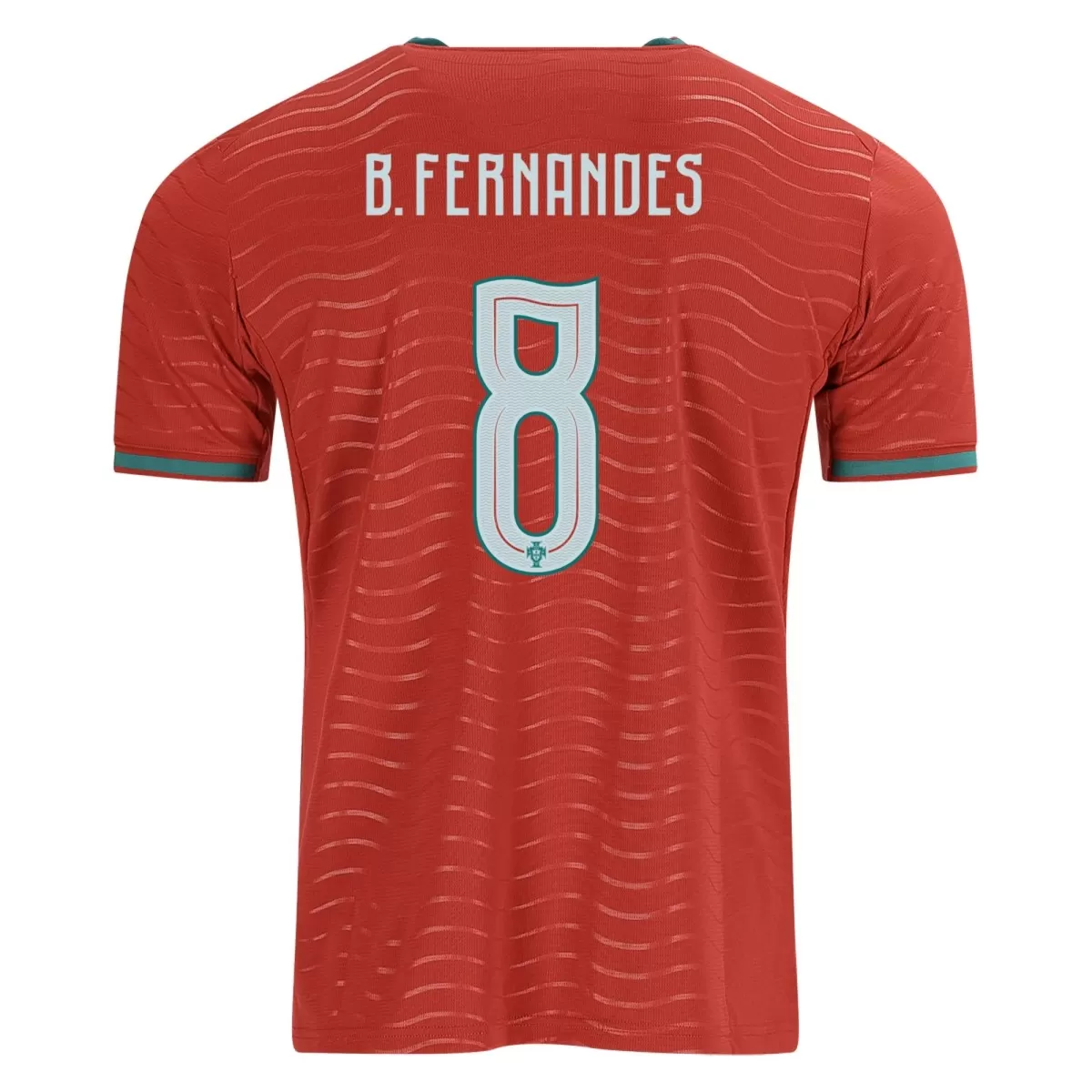 flux-jersey-product-27308-restored-1 B.FERNANDES Portugal Home Jersey World Cup 2026 — product view 1