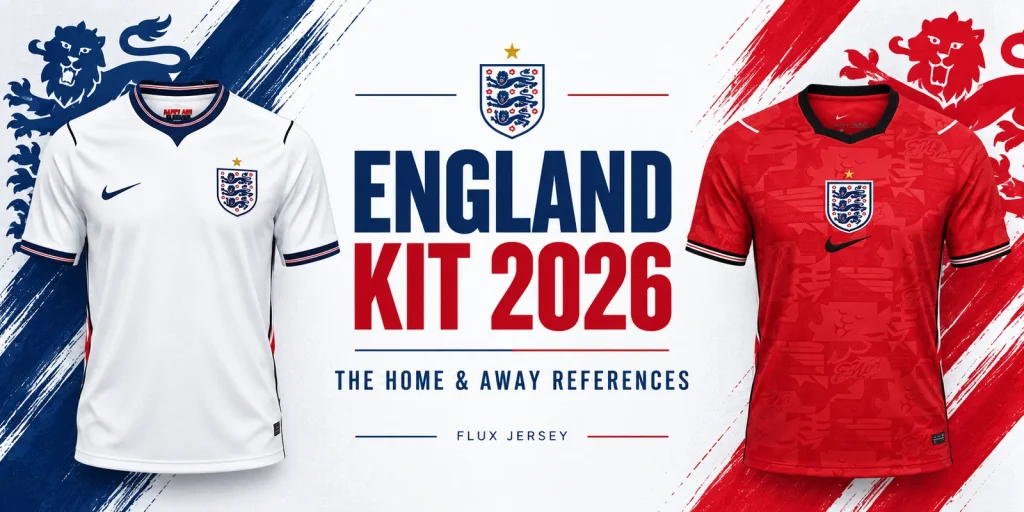 England Kit 2026: White Home, Red Away and Listing Checks — editorial cover
