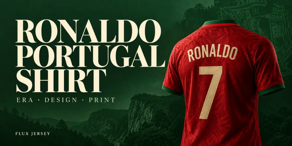 Cristiano Ronaldo Portugal Jersey: Era, Design and Printing — editorial cover