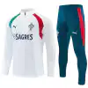 Portugal 1/4 Zipper Sweat Kit(Top+Pants) White 2026