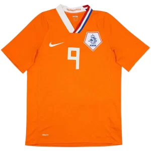 V. NISTELROOY Retro Netherlands Home Jersey 2008