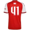 Rice #41 Arsenal Home Jersey 2026 27 - UCL Font