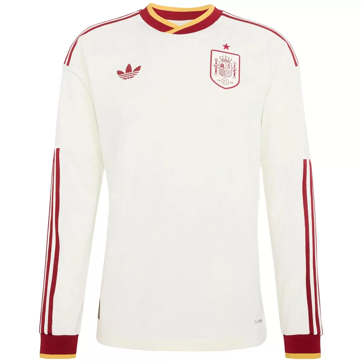 a9314e11ff786fcffefe40e0ec0df207ad48d680281=7086ezo12vvl12vvufowebp Spain Away Long Sleeve Jersey World Cup 2026
