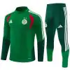Algeria 1/4 Zipper Sweat Kit(Top+Pants) Green 2026