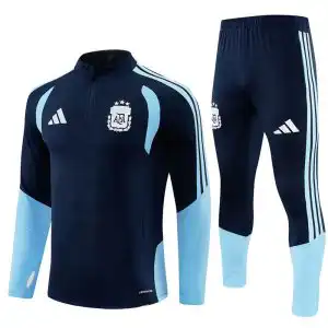 Argentina 1/4 Zipper Sweat Kit(Top+Pants) Blue 2026