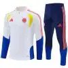 Colombia 1/4 Zipper Sweat Kit(Top+Pants) White 2026