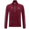 Arsenal 1/2 Zipper Windbreaker Jacket Red 2026