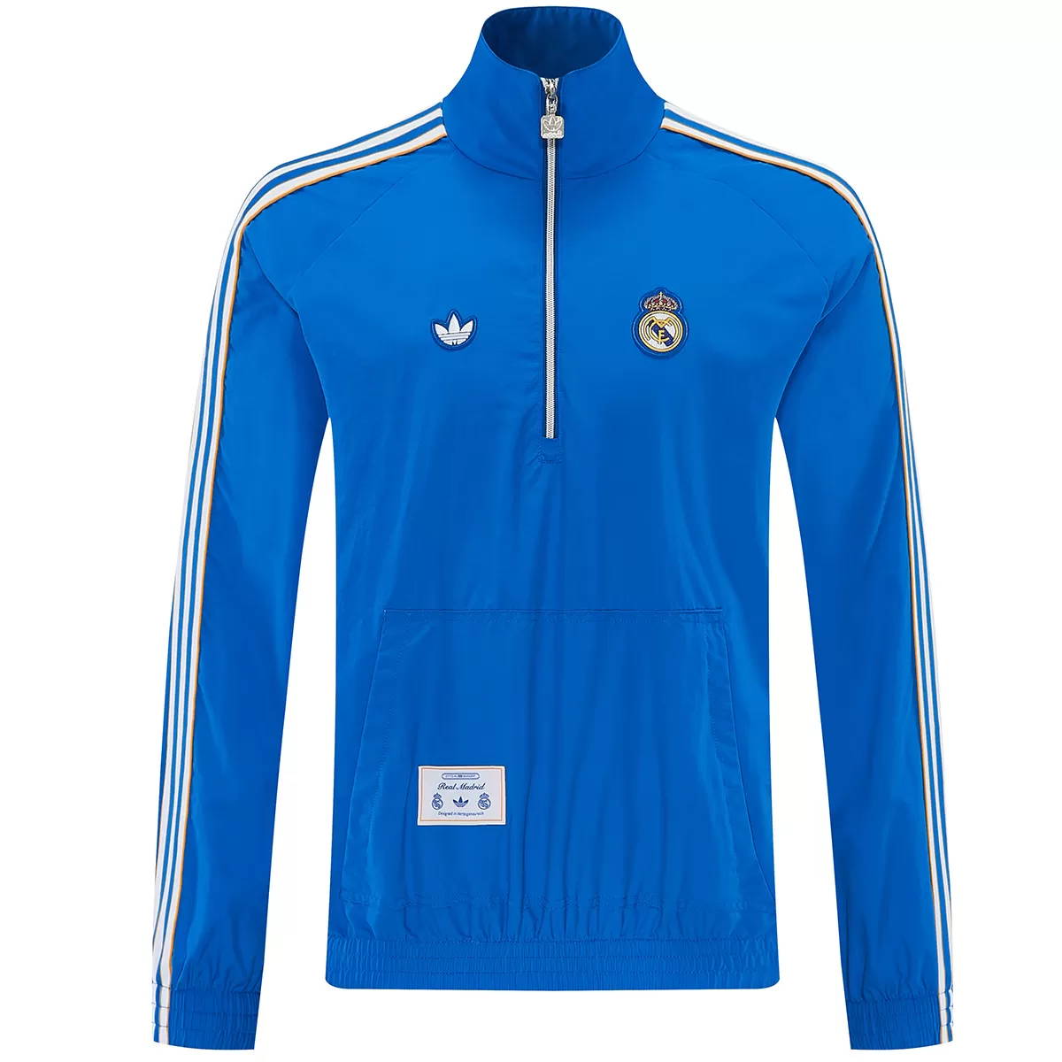 a431ac11fb64f5f81a2bde896bf2e8e241647c059d7=a4119zo12vvl12vvufowebp Real Madrid 1/2 Zipper Windbreaker Jacket Blue 2026