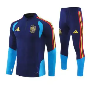 Spain 1/4 Zipper Sweat Kit(Top+Pants) Blue 2026