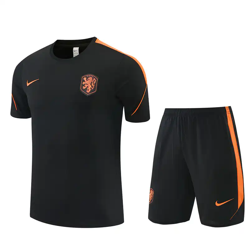 ca2067ee Netherlands Tiro 2026 Competition Training(Top+shorts) Black