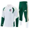 Italy 1/4 Zipper Sweat Kit(Top+Pants) White 2026