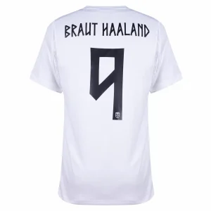 Braut Haaland #9 Norway Third Whiteout Jersey World Cup 2026