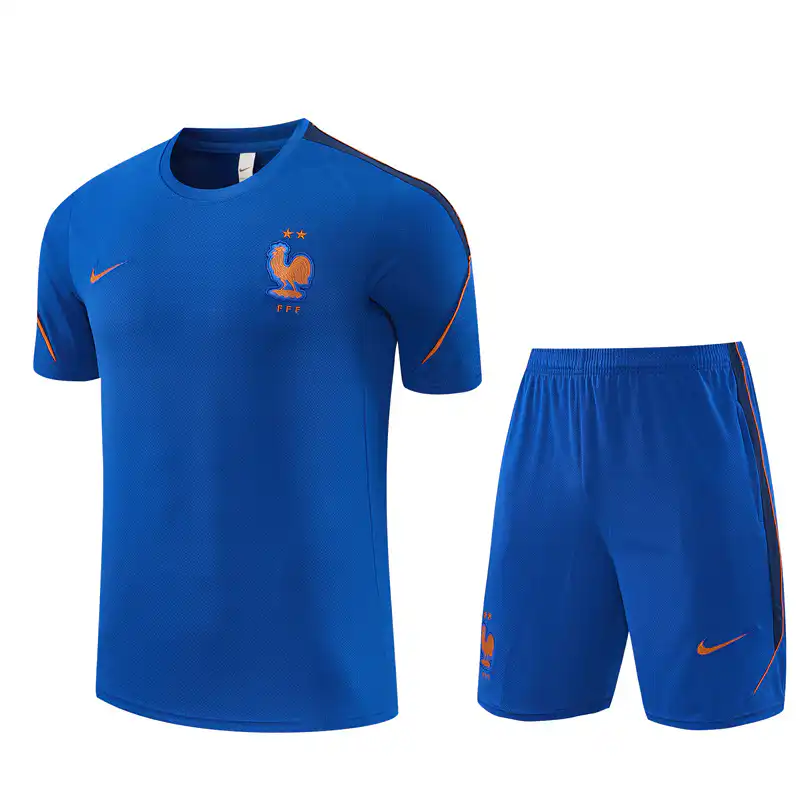 France Tiro 2026 Competition Training(Top+shorts) Blue