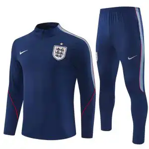 England 1/4 Zipper Sweat Kit(Top+Pants) Blue 2026