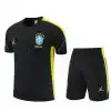 Brazil Tiro 2026 Competition Training(Top+shorts) Black with yellow