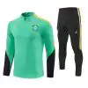 Brazil 1/4 Zipper Sweat Kit(Top+Pants) Green 2026/27