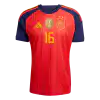 RODRIGO #16 Spain Home Winners 2 Star Jersey 2026