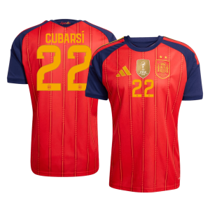 CUBARSÍ #22 Spain Home Winners 2 Star Jersey 2026