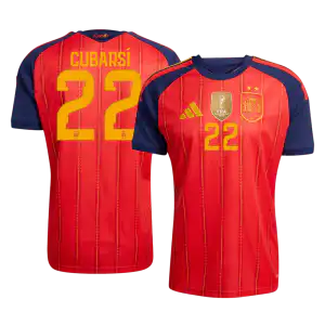 CUBARSÍ #22 Spain Home Winners 2 Star Jersey 2026