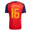 RODRIGO #16 Spain Home Winners 2 Star Jersey 2026