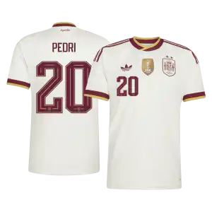 PEDRI #20 Spain Away 2 Star Jersey World Cup 2026