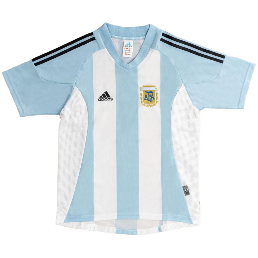 Retro Argentina Home Jersey World Cup 2002