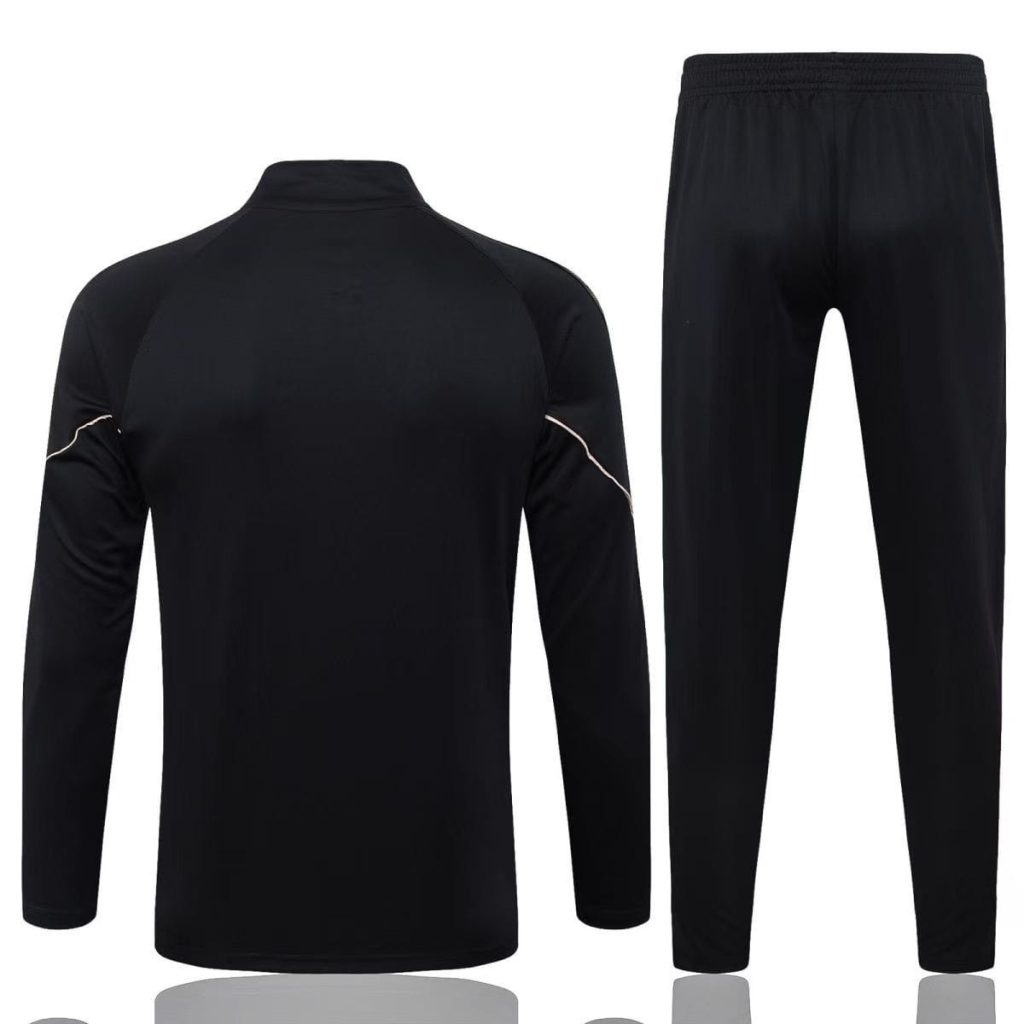 Portugal Training Tracksuit Kit(Jacket+Pants) Black&Gold 2026