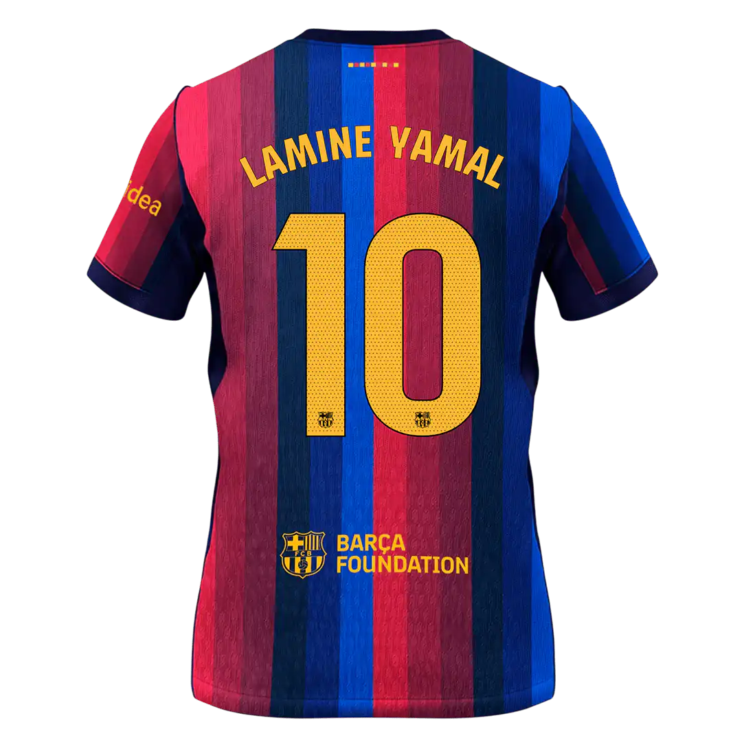 LAMINE YAMAL #10 Barcelona Home Jersey 2026/27 – 1 LAMINE YAMAL #10 Barcelona Home Jersey 2026/27