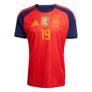 LAMINE YAMAL #19 Spain Home Winners 2 Star Jersey 2026