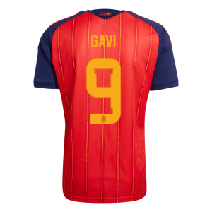 GAVI #9 Spain Home Winners 2 Star Jersey 2026