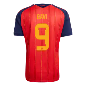 GAVI #9 Spain Home Winners 2 Star Jersey 2026