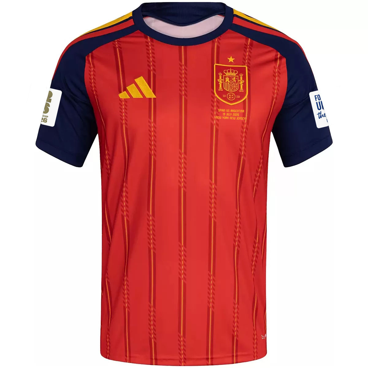 Spain Home World Cup Final Version Jersey 2026 - [Super Replica]