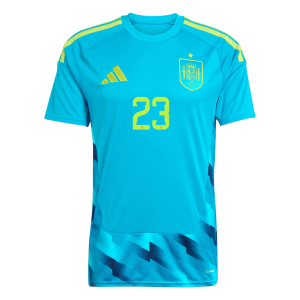 UNAI SIMÓN #23 Spain Goalkeeper Jersey World Cup 2026