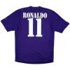 RONALDO #11 Retro Real Madrid Centenary Third Jersey 2002/03