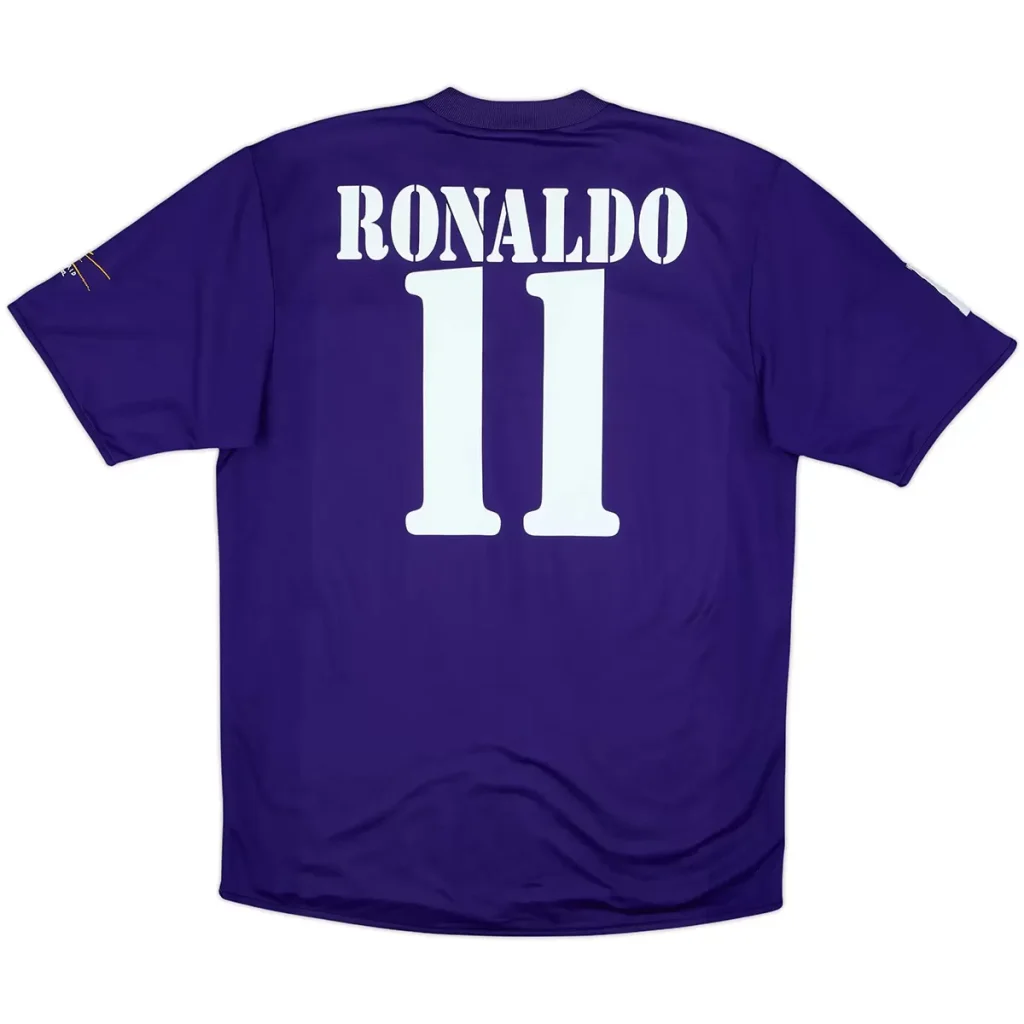 RONALDO #11 Retro Real Madrid Centenary Third Jersey 2002/03