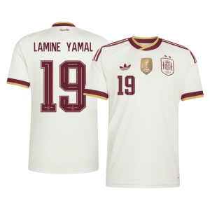 LAMINE YAMAL #19 Spain Away 2 Star Jersey World Cup 2026