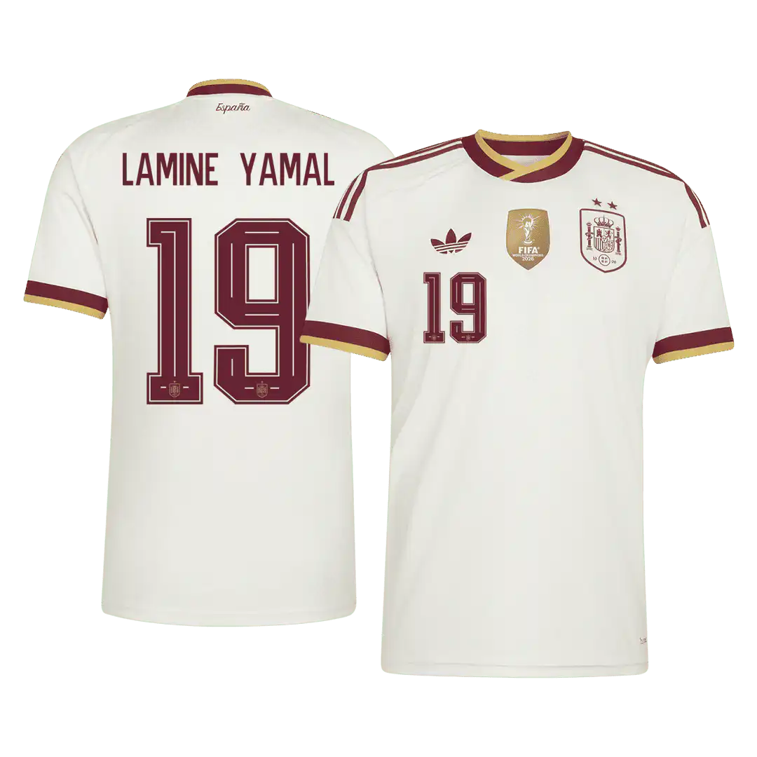 LAMINE YAMAL #19 Spain Away 2 Star Jersey World Cup 2026 – 1 LAMINE YAMAL #19 Spain Away 2 Star Jersey World Cup 2026
